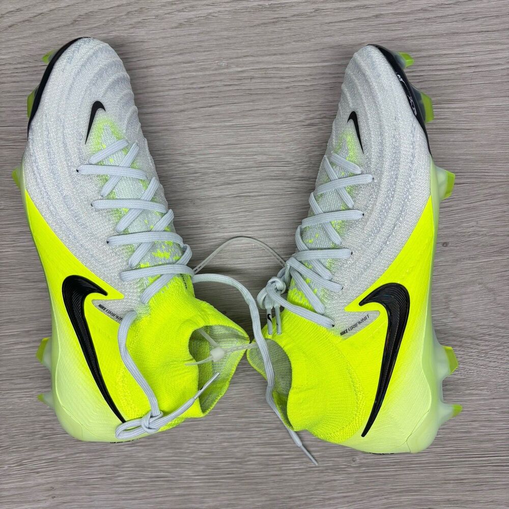 NEW Nike Phantom Luna 2 Elite FG Soccer Cleats HF4358-003 Men’s Sz 6 Yellow/Gray - Picture 2 of 13